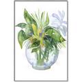 Picture of Green Vase I  _GroupedProduct_Rectangle_Portrait_Canvas_Framed_