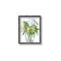 Picture of Green Vase II  _GroupedProduct_Rectangle_Portrait_Canvas_Framed_