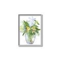 Picture of Green Vase II  _GroupedProduct_Rectangle_Portrait_Canvas_Framed_