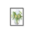 Picture of Green Vase II  _GroupedProduct_Rectangle_Portrait_Canvas_Framed_