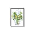 Picture of Green Vase II  _GroupedProduct_Rectangle_Portrait_Canvas_Framed_