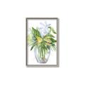Picture of Green Vase II  _GroupedProduct_Rectangle_Portrait_Canvas_Framed_