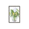 Picture of Green Vase II  _GroupedProduct_Rectangle_Portrait_Canvas_Framed_