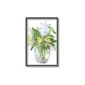 Picture of Green Vase II  _GroupedProduct_Rectangle_Portrait_Canvas_Framed_