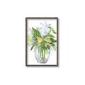 Picture of Green Vase II  _GroupedProduct_Rectangle_Portrait_Canvas_Framed_