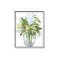 Picture of Green Vase II  _GroupedProduct_Rectangle_Portrait_Canvas_Framed_