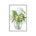 Picture of Green Vase II  _GroupedProduct_Rectangle_Portrait_Canvas_Framed_