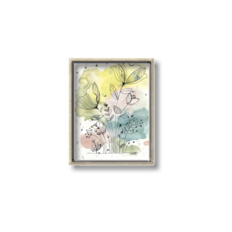 Picture of Spring Fling I _GroupedProduct_Rectangle_Portrait_Canvas_Framed_