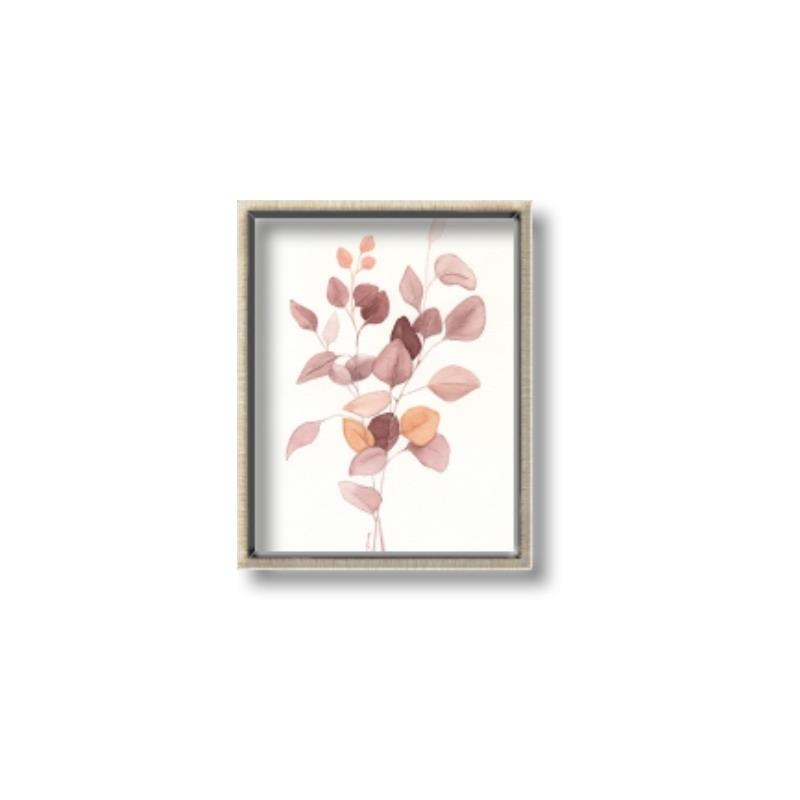 Picture of Rust Petals I  _GroupedProduct_Rectangle_Portrait_Canvas_Framed_