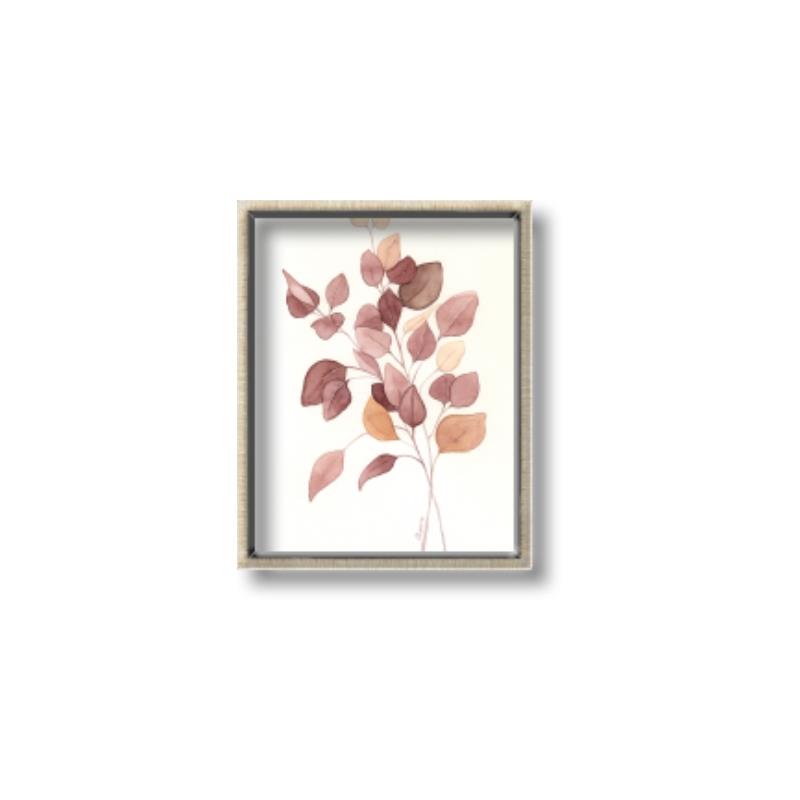 Picture of Rust Petals II  _GroupedProduct_Rectangle_Portrait_Canvas_Framed_