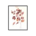 Picture of Rust Petals II  _GroupedProduct_Rectangle_Portrait_Canvas_Framed_