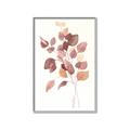 Picture of Rust Petals II  _GroupedProduct_Rectangle_Portrait_Canvas_Framed_