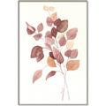 Picture of Rust Petals II  _GroupedProduct_Rectangle_Portrait_Canvas_Framed_