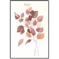 Picture of Rust Petals II  _GroupedProduct_Rectangle_Portrait_Canvas_Framed_