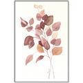 Picture of Rust Petals II  _GroupedProduct_Rectangle_Portrait_Canvas_Framed_