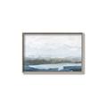 Picture of Slow Waters Blue _GroupedProduct_Rectangle_Landscape_Canvas_Framed_