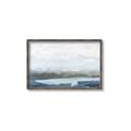 Picture of Slow Waters Blue _GroupedProduct_Rectangle_Landscape_Canvas_Framed_