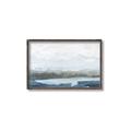 Picture of Slow Waters Blue _GroupedProduct_Rectangle_Landscape_Canvas_Framed_