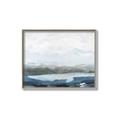 Picture of Slow Waters Blue _GroupedProduct_Rectangle_Landscape_Canvas_Framed_