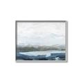 Picture of Slow Waters Blue _GroupedProduct_Rectangle_Landscape_Canvas_Framed_
