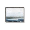 Picture of Slow Waters Blue _GroupedProduct_Rectangle_Landscape_Canvas_Framed_