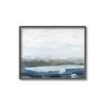 Picture of Slow Waters Blue _GroupedProduct_Rectangle_Landscape_Canvas_Framed_