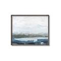 Picture of Slow Waters Blue _GroupedProduct_Rectangle_Landscape_Canvas_Framed_