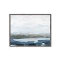 Picture of Slow Waters Blue _GroupedProduct_Rectangle_Landscape_Canvas_Framed_