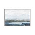 Picture of Slow Waters Blue _GroupedProduct_Rectangle_Landscape_Canvas_Framed_