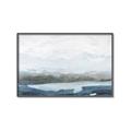 Picture of Slow Waters Blue _GroupedProduct_Rectangle_Landscape_Canvas_Framed_