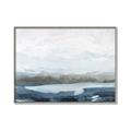 Picture of Slow Waters Blue _GroupedProduct_Rectangle_Landscape_Canvas_Framed_