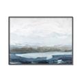 Picture of Slow Waters Blue _GroupedProduct_Rectangle_Landscape_Canvas_Framed_