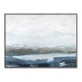 Picture of Slow Waters Blue _GroupedProduct_Rectangle_Landscape_Canvas_Framed_