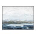 Picture of Slow Waters Blue _GroupedProduct_Rectangle_Landscape_Canvas_Framed_
