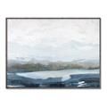 Picture of Slow Waters Blue _GroupedProduct_Rectangle_Landscape_Canvas_Framed_
