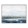 Picture of Slow Waters Blue _GroupedProduct_Rectangle_Landscape_Canvas_Framed_