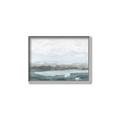 Picture of Slow Waters Teal  _GroupedProduct_Rectangle_Landscape_Canvas_Framed_