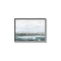 Picture of Slow Waters Teal  _GroupedProduct_Rectangle_Landscape_Canvas_Framed_