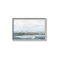 Picture of Slow Waters Teal  _GroupedProduct_Rectangle_Landscape_Canvas_Framed_