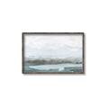 Picture of Slow Waters Teal  _GroupedProduct_Rectangle_Landscape_Canvas_Framed_
