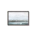Picture of Slow Waters Teal  _GroupedProduct_Rectangle_Landscape_Canvas_Framed_