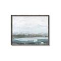 Picture of Slow Waters Teal  _GroupedProduct_Rectangle_Landscape_Canvas_Framed_