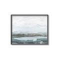 Picture of Slow Waters Teal  _GroupedProduct_Rectangle_Landscape_Canvas_Framed_
