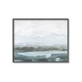 Picture of Slow Waters Teal  _GroupedProduct_Rectangle_Landscape_Canvas_Framed_