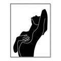 Picture of Hold a Pose I _GroupedProduct_Rectangle_Portrait_Canvas_Framed_