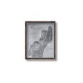 Picture of Hold a Pose Gray _GroupedProduct_Rectangle_Portrait_Canvas_Framed_