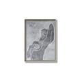 Picture of Hold a Pose Gray _GroupedProduct_Rectangle_Portrait_Canvas_Framed_