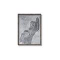 Picture of Hold a Pose Gray _GroupedProduct_Rectangle_Portrait_Canvas_Framed_
