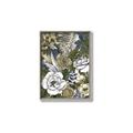 Picture of Detailed Floral in Color  _GroupedProduct_Rectangle_Portrait_Canvas_Framed_