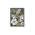 Picture of Detailed Floral in Color  _GroupedProduct_Rectangle_Portrait_Canvas_Framed_